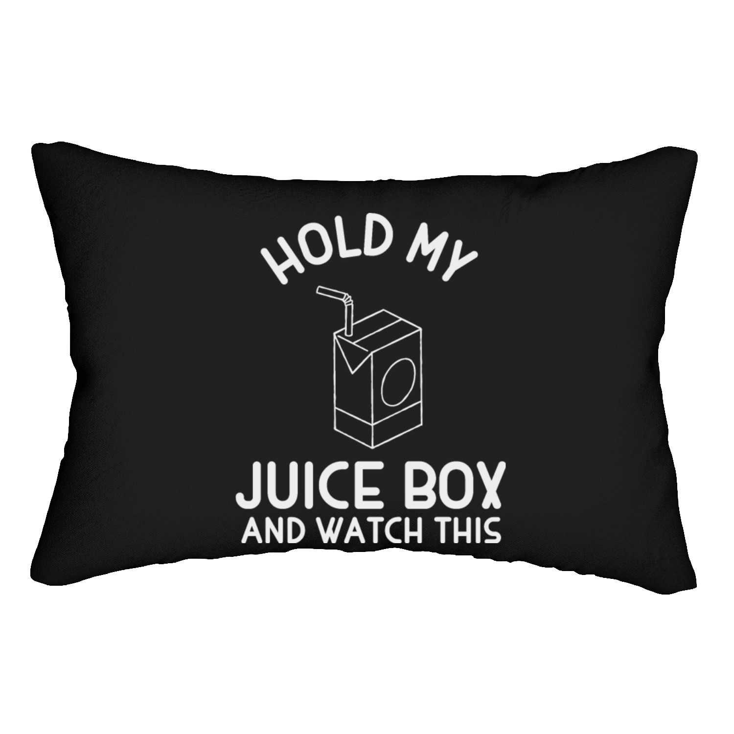 Hold my juice box and whatch this Lumbar Pillows