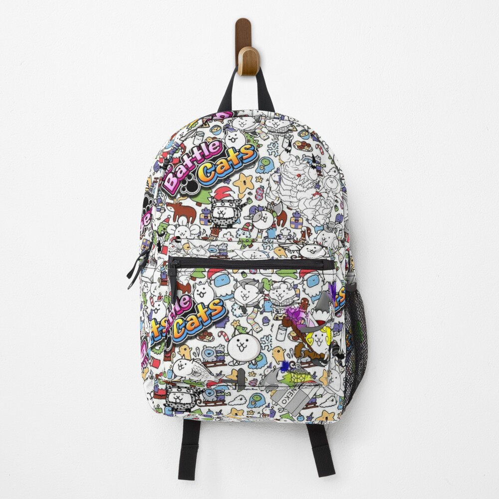Battle Cats Backpack, Back to school gift, Cute Gift For Girl, Funny Backpack