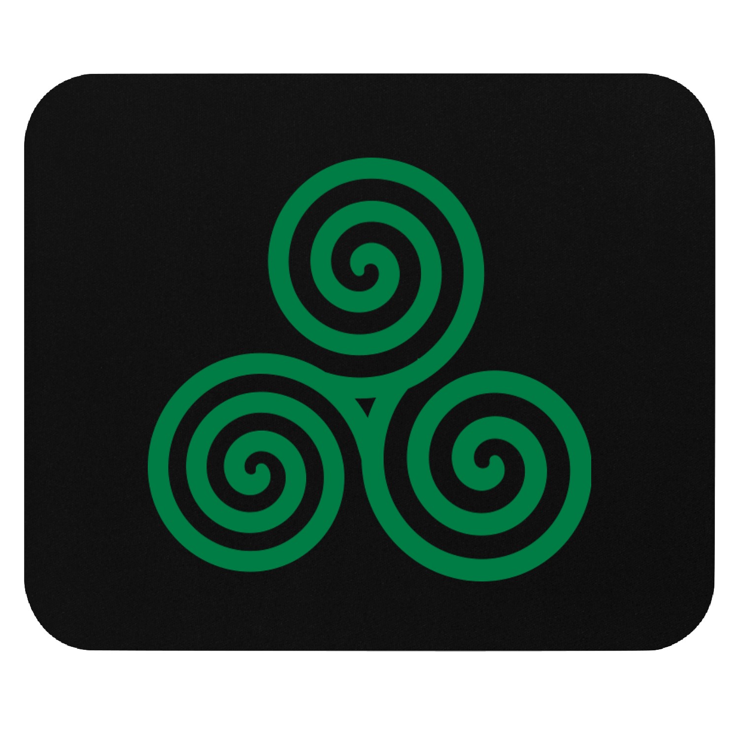 Celtic spiral Mouse Pads