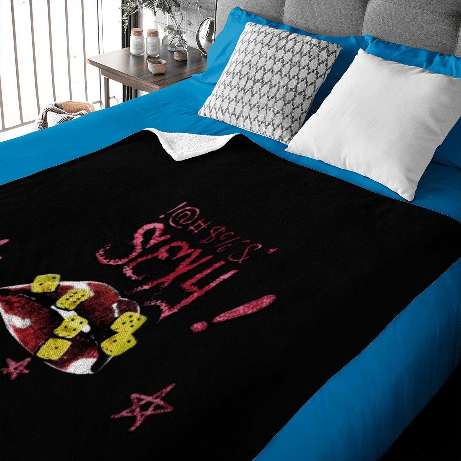 sexy f*ck !@#$%^&* Baby Blankets
