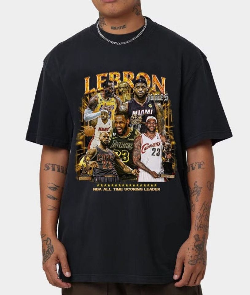LeBron James Vintage 90s Shirt