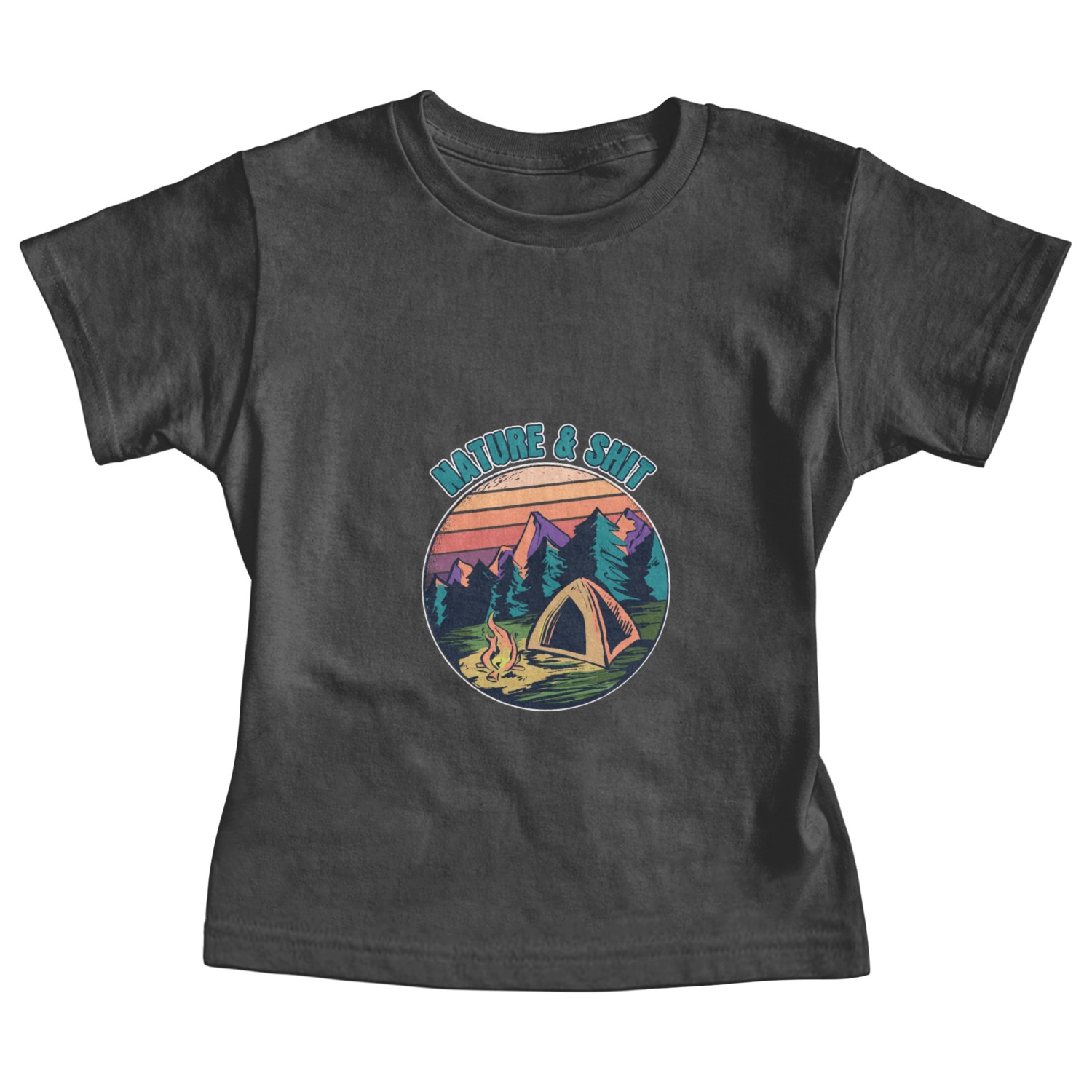 Nature And Shit Baby Tees