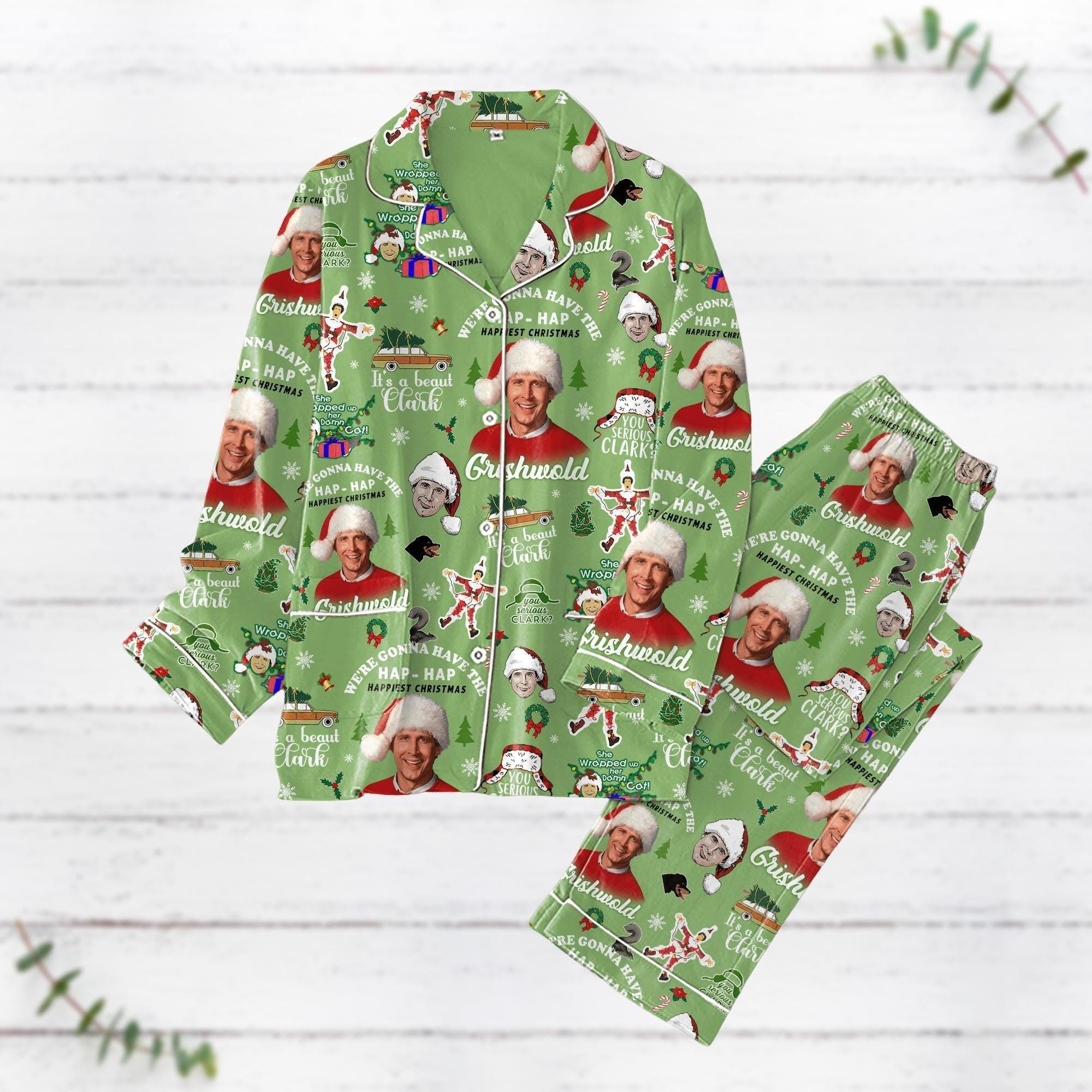 Christmas Griswold Pajamas Set, Griswold Santa Pajamas, Griswold Xmas Pajamas, Holiday Pajamas, Matching Family Pajamas, Griswold Gifts