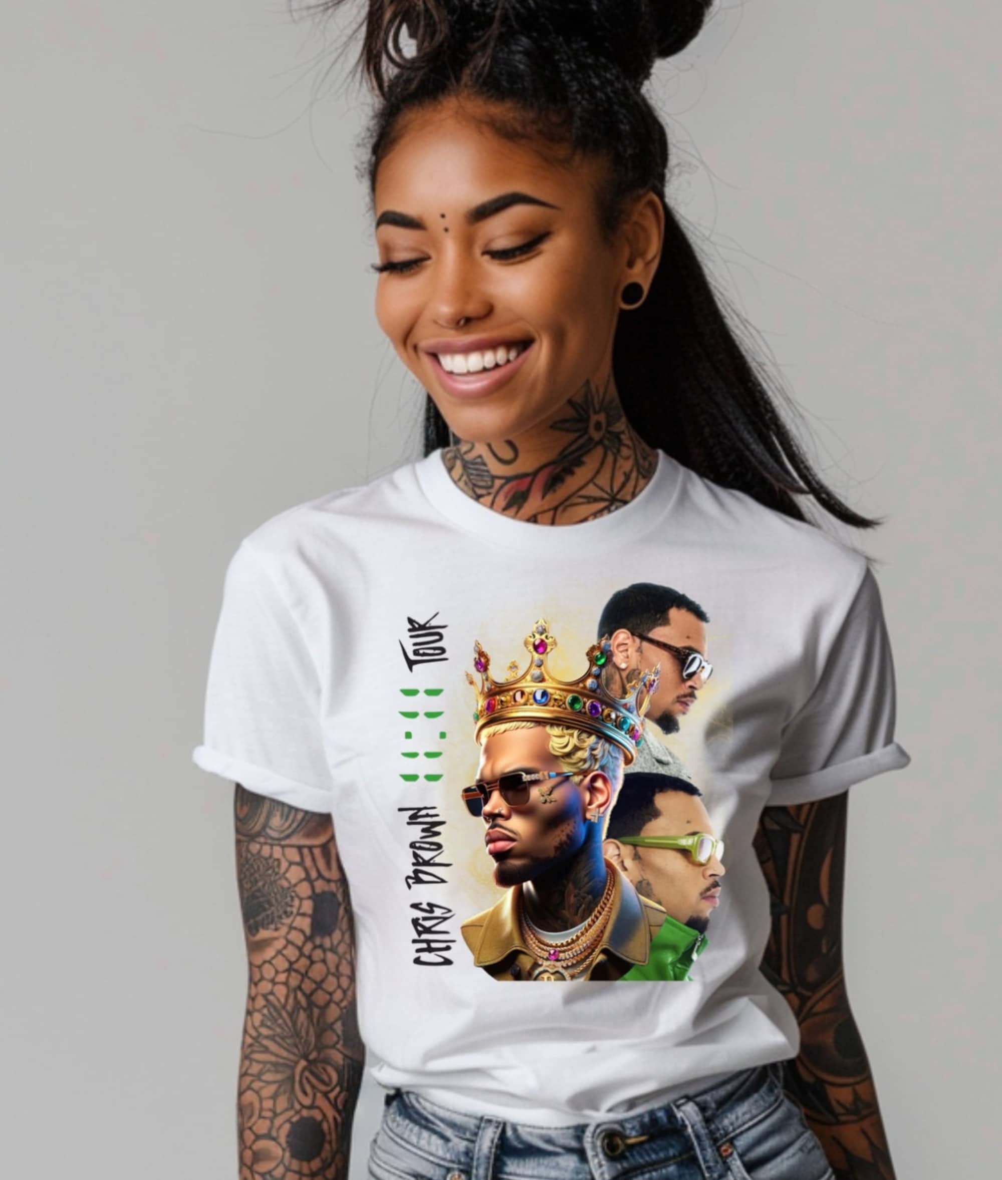 Chris Brown 11:11 Tour 2024 Shirt, Chris Brown Fan Shirt, Chris Brown 2024 Concert
