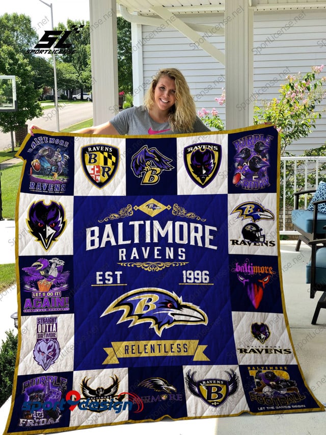 Baltimore Ravens Blanket And Quilt Gift For Fans