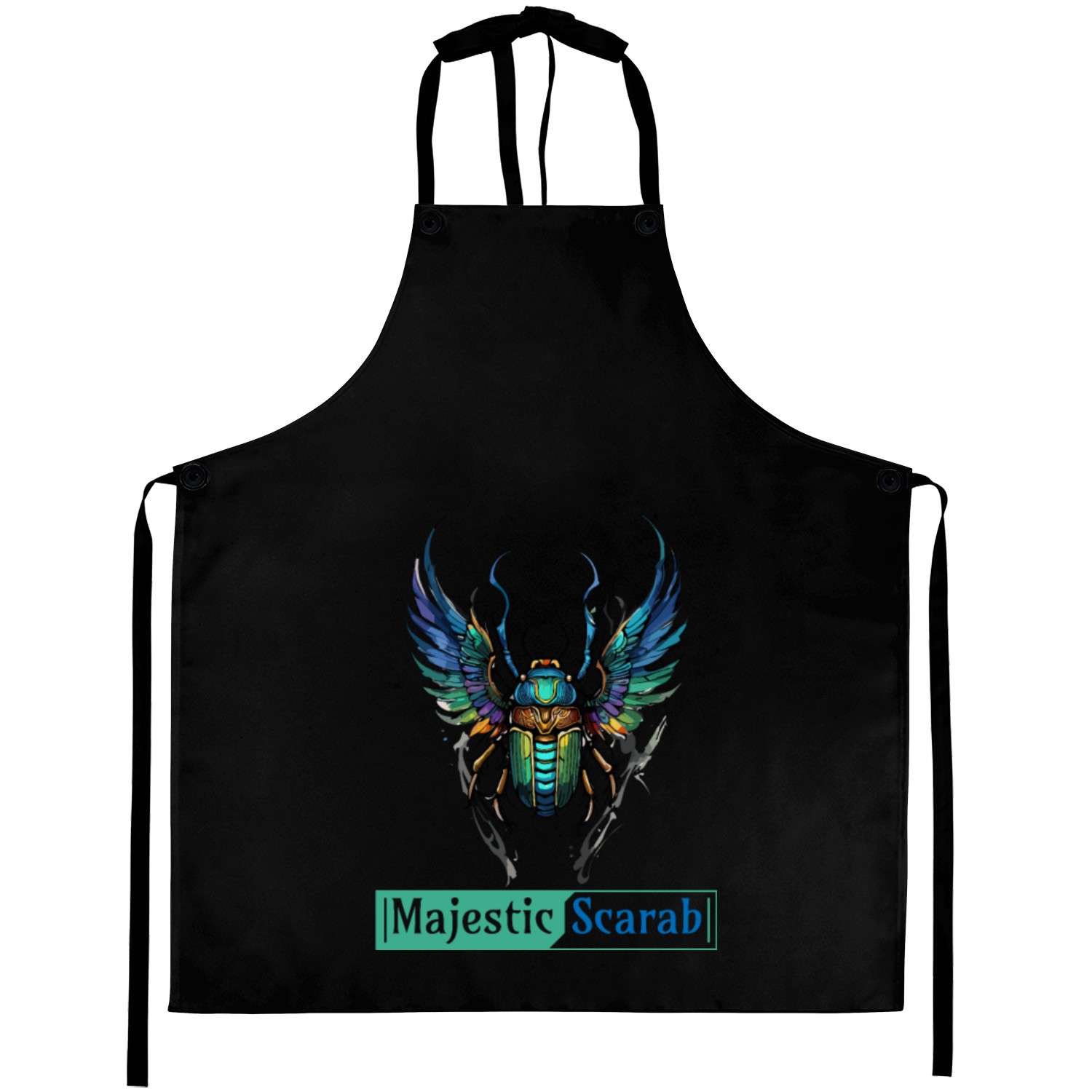 Majestic Scarab - Symbol of Power and Protection Aprons