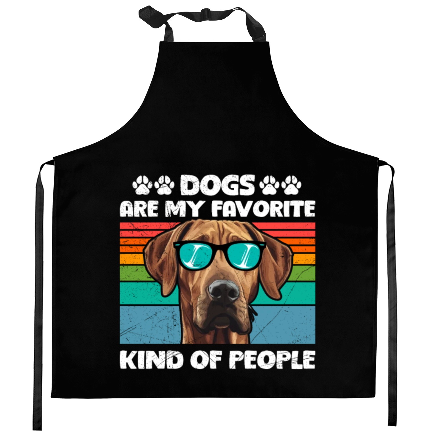 Ridgeback DOGS ARE MY FAVOURITE KIND OF PEOPLE Kitchen Aprons