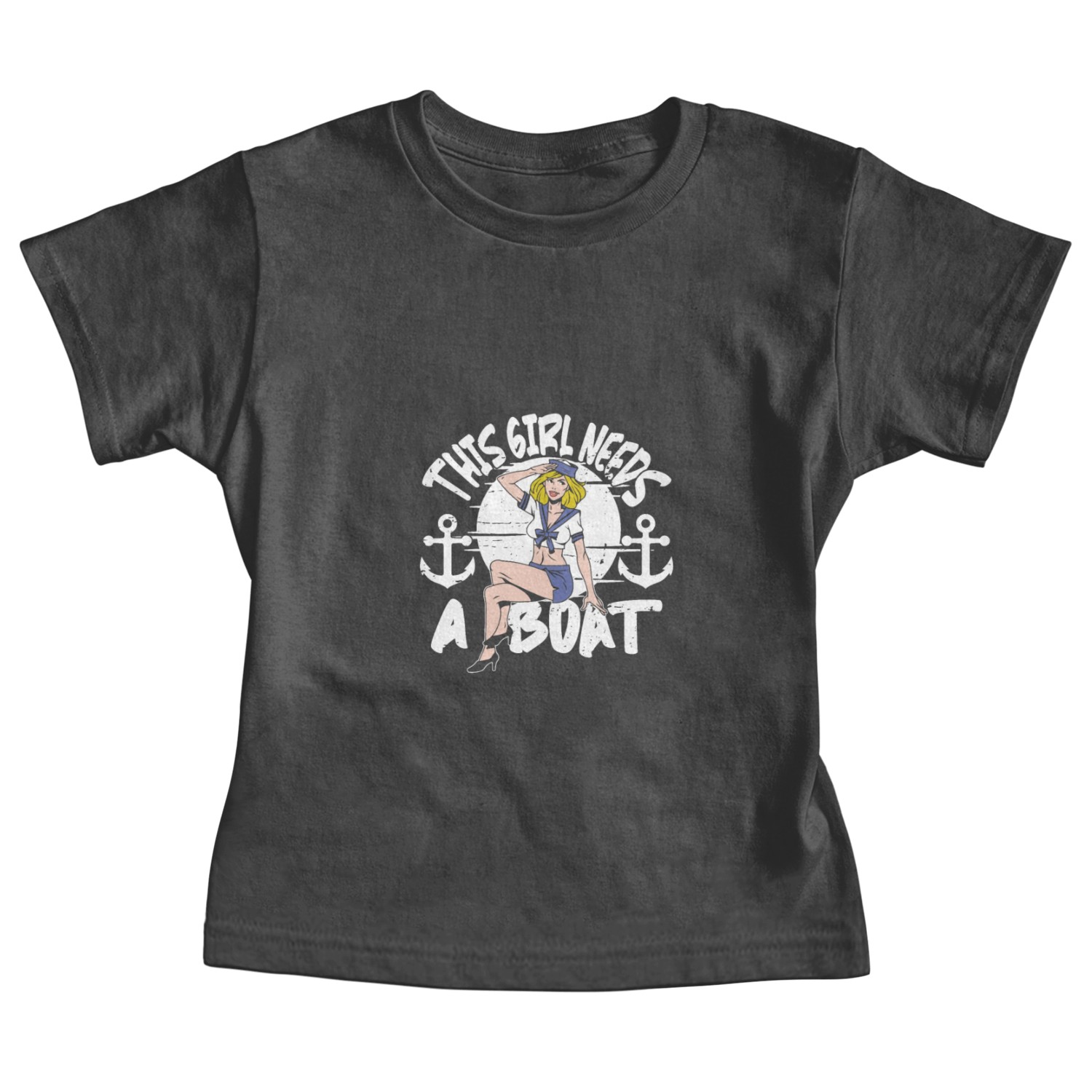 Sailing Anchor Sailboat Sailor Baby Tees