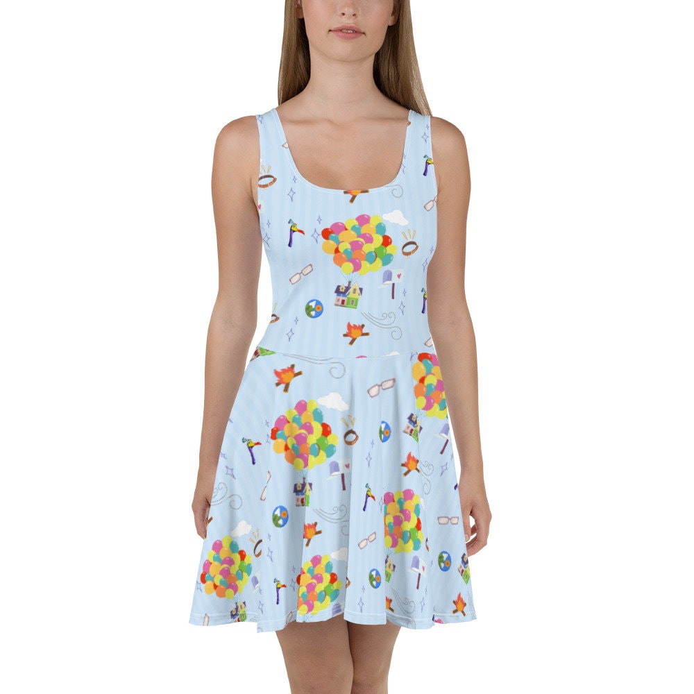 Balloons Skater Dress | Family Matching | Mommy and Me | Matching Sets Mom & Girls Dresses