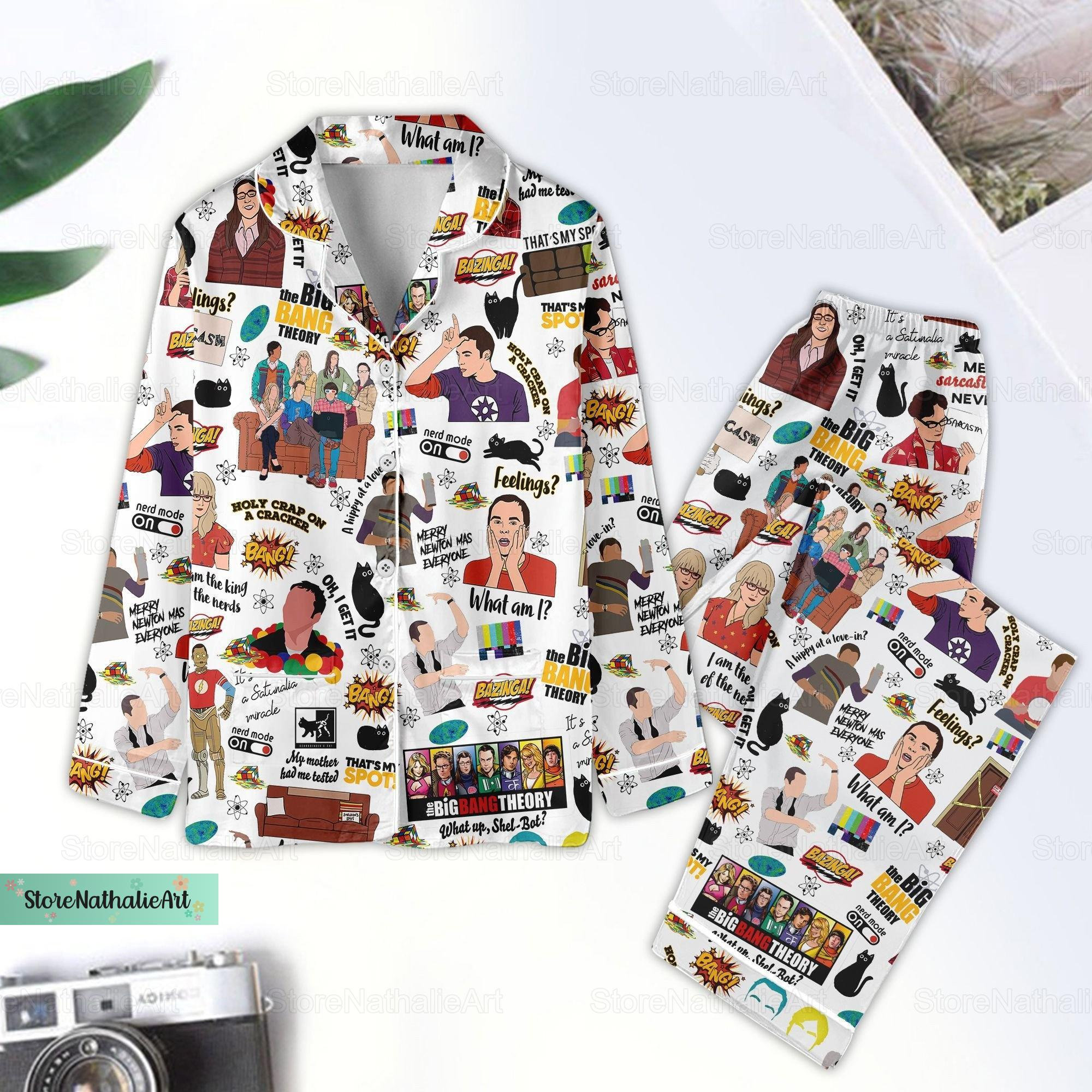 The Big Bang Theory Pajamas Set, Big Bang Theory Pajamas Set