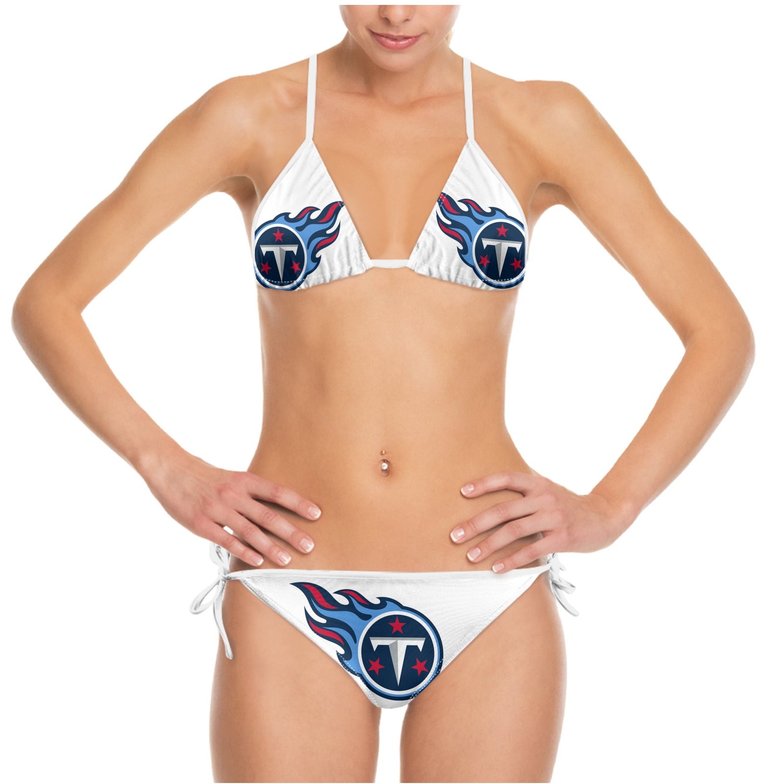Tennessee Team Titans Summer Beach Women's Bikini Swimsuit