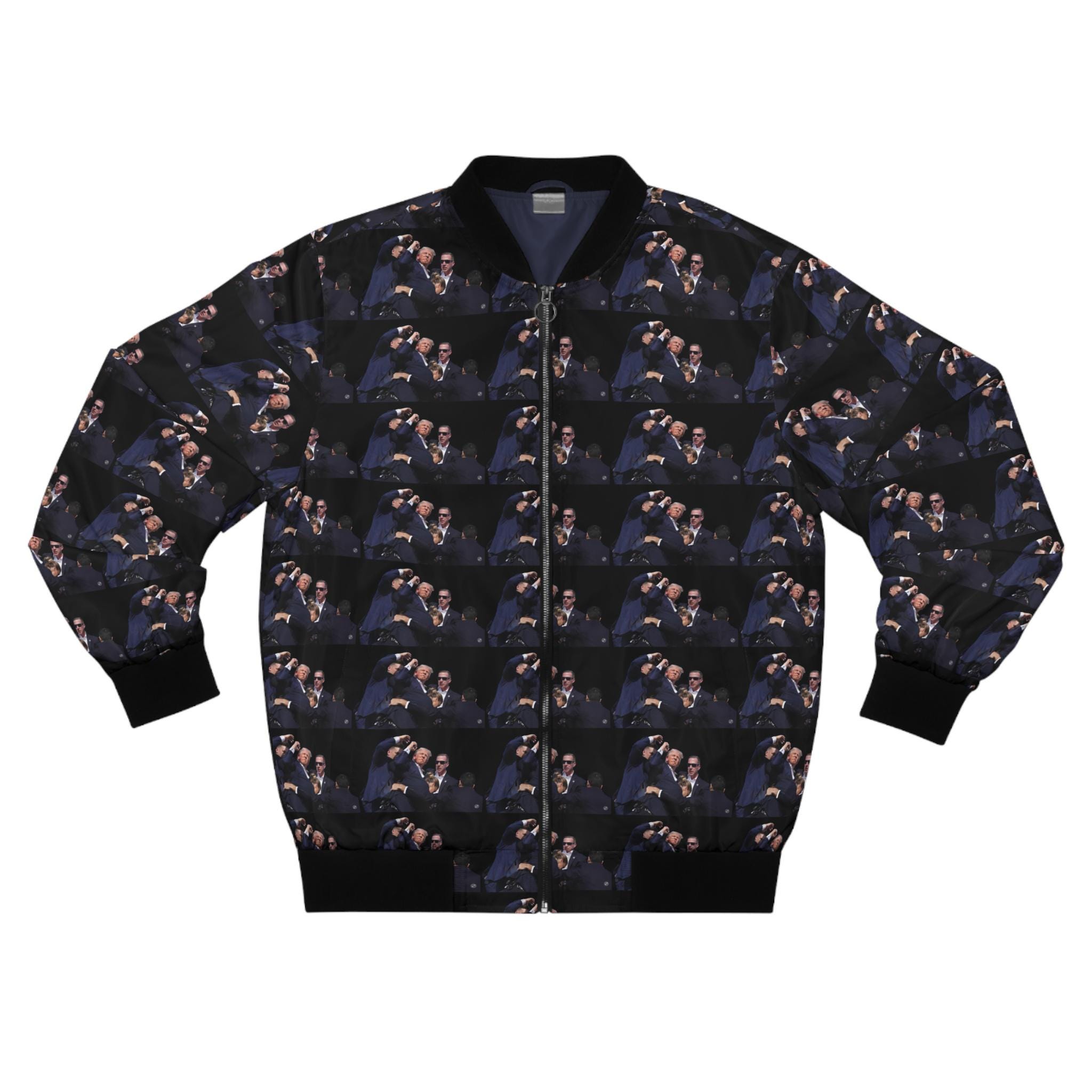 47TH President Men's Bomber Jacket (AOP)