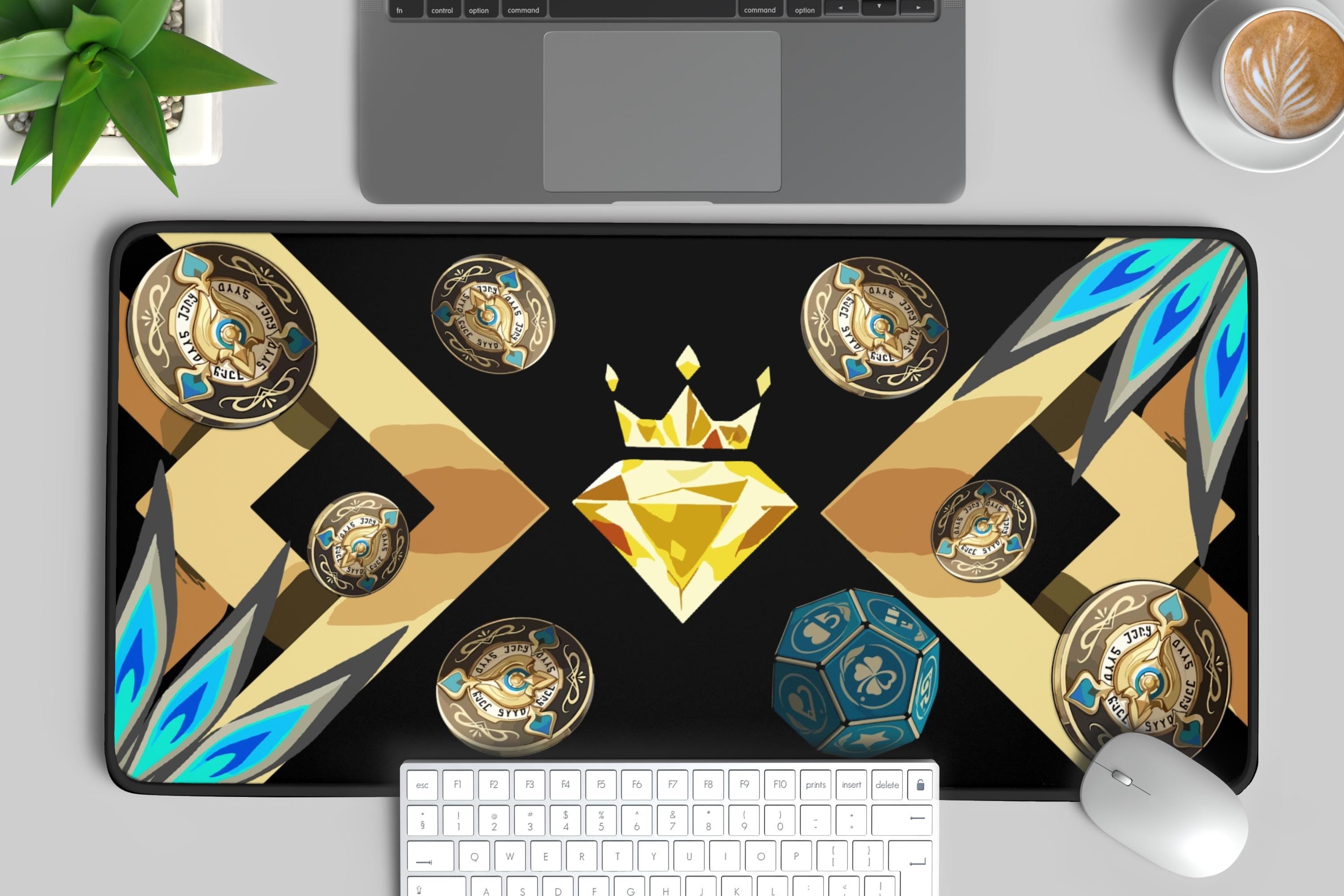 Aventurine Honkai Star Rail Desk Mat