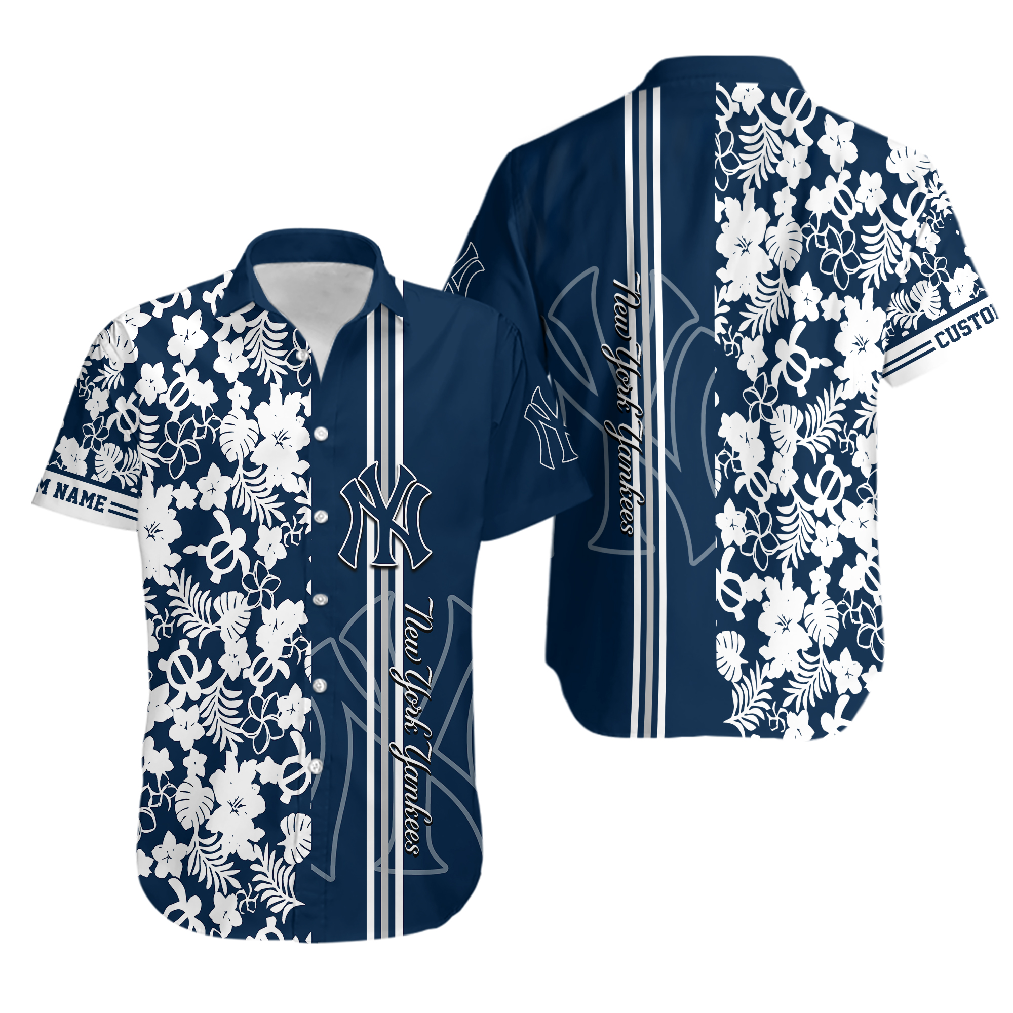 Personalized New York Baseball Team NY Yankeess Hawaiian Shirt