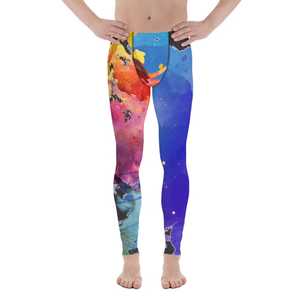 Mens Leggings | Workout Leggings | Festival Leggings | Running Leggings