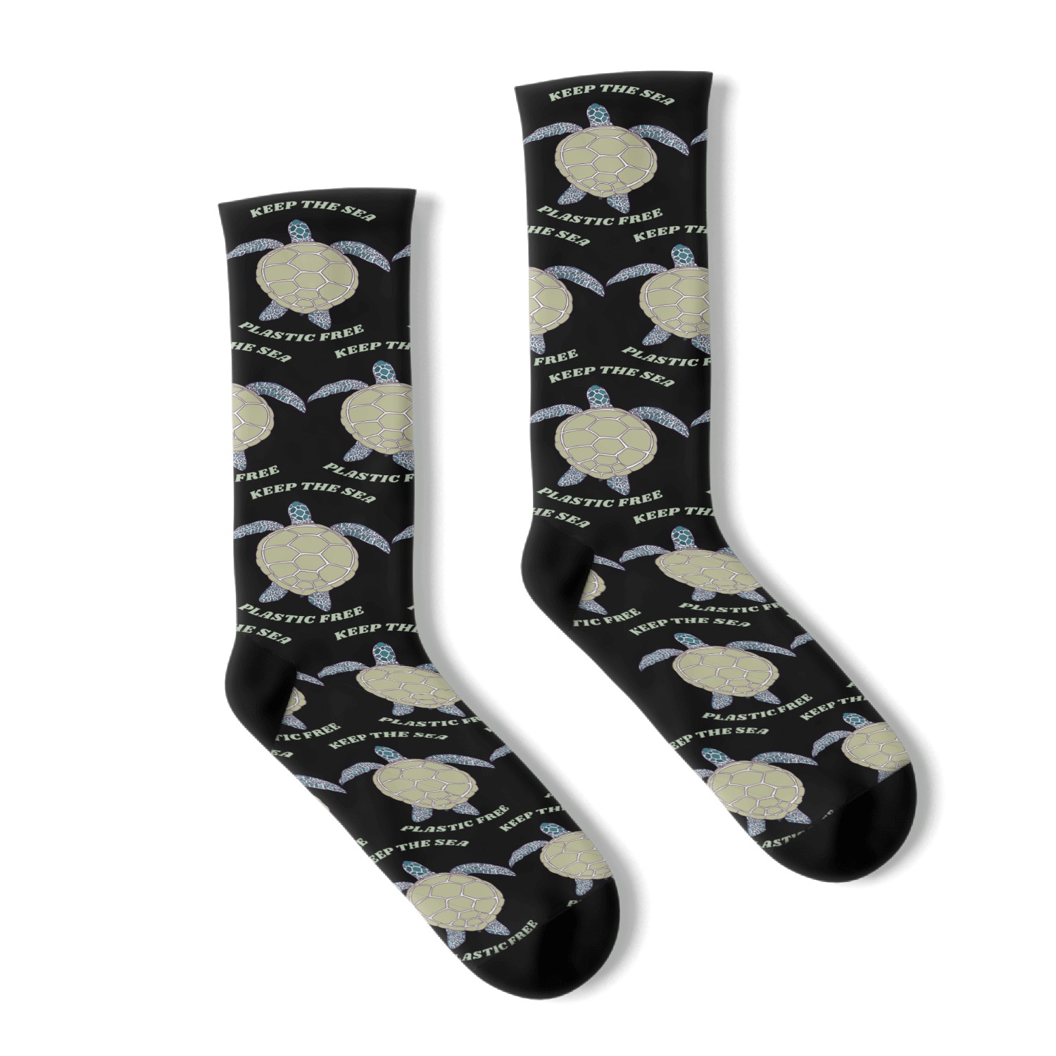keep sea plastic free Socks