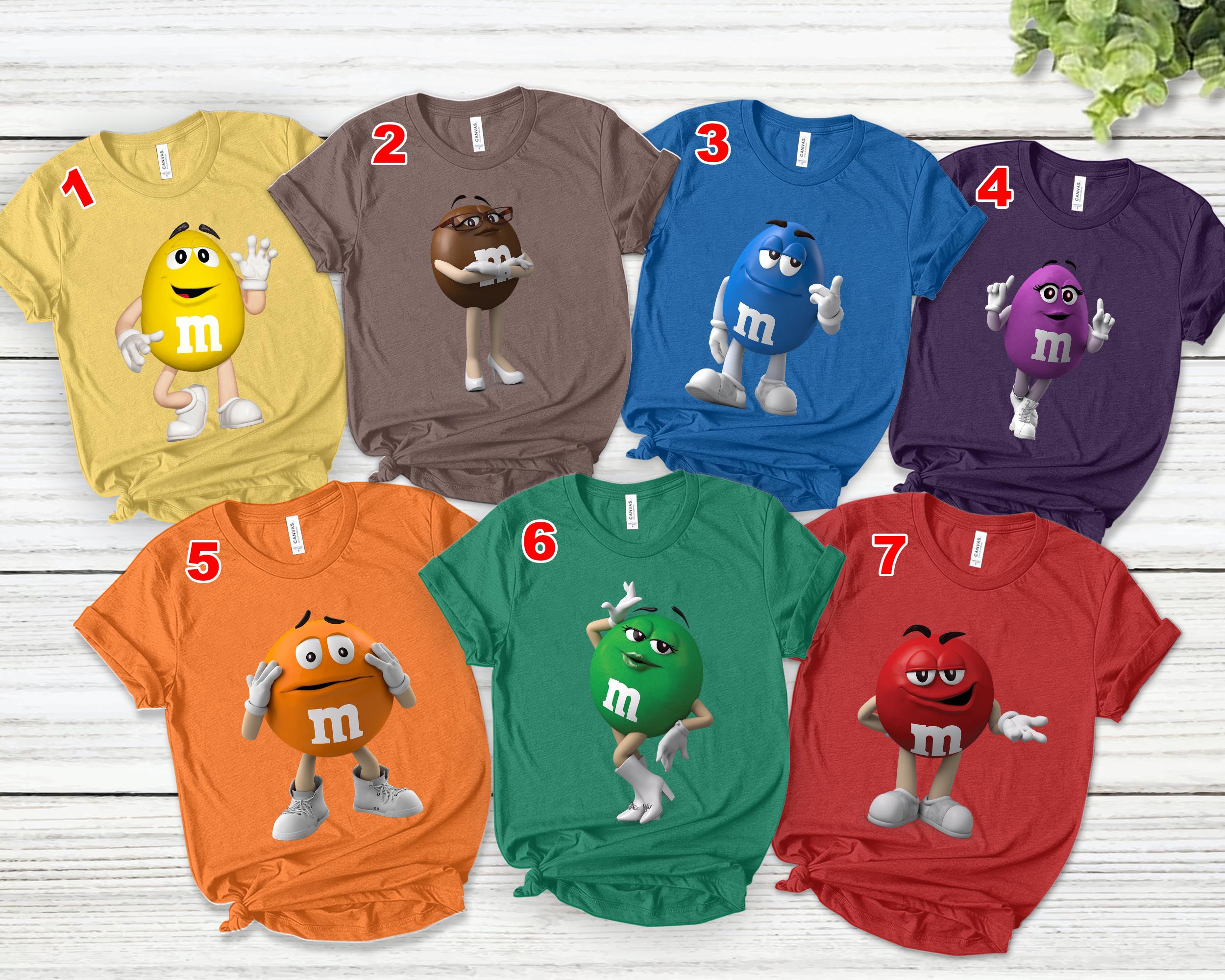m&m candies t shirt, m and m matching family shirt group mm shirt halloween candy halloween costumes halloween m m family costume