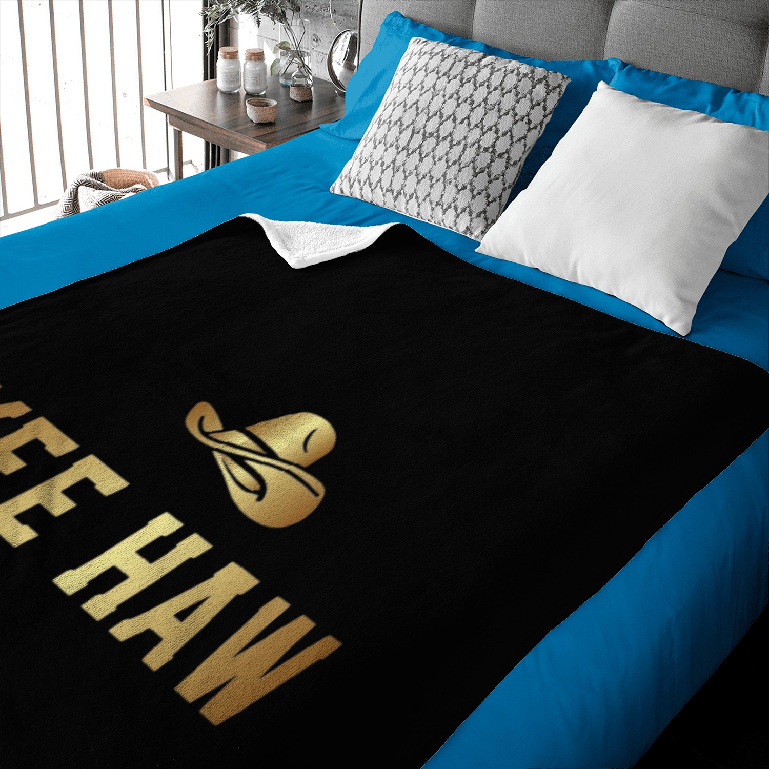 Yee Haw Baby Blankets