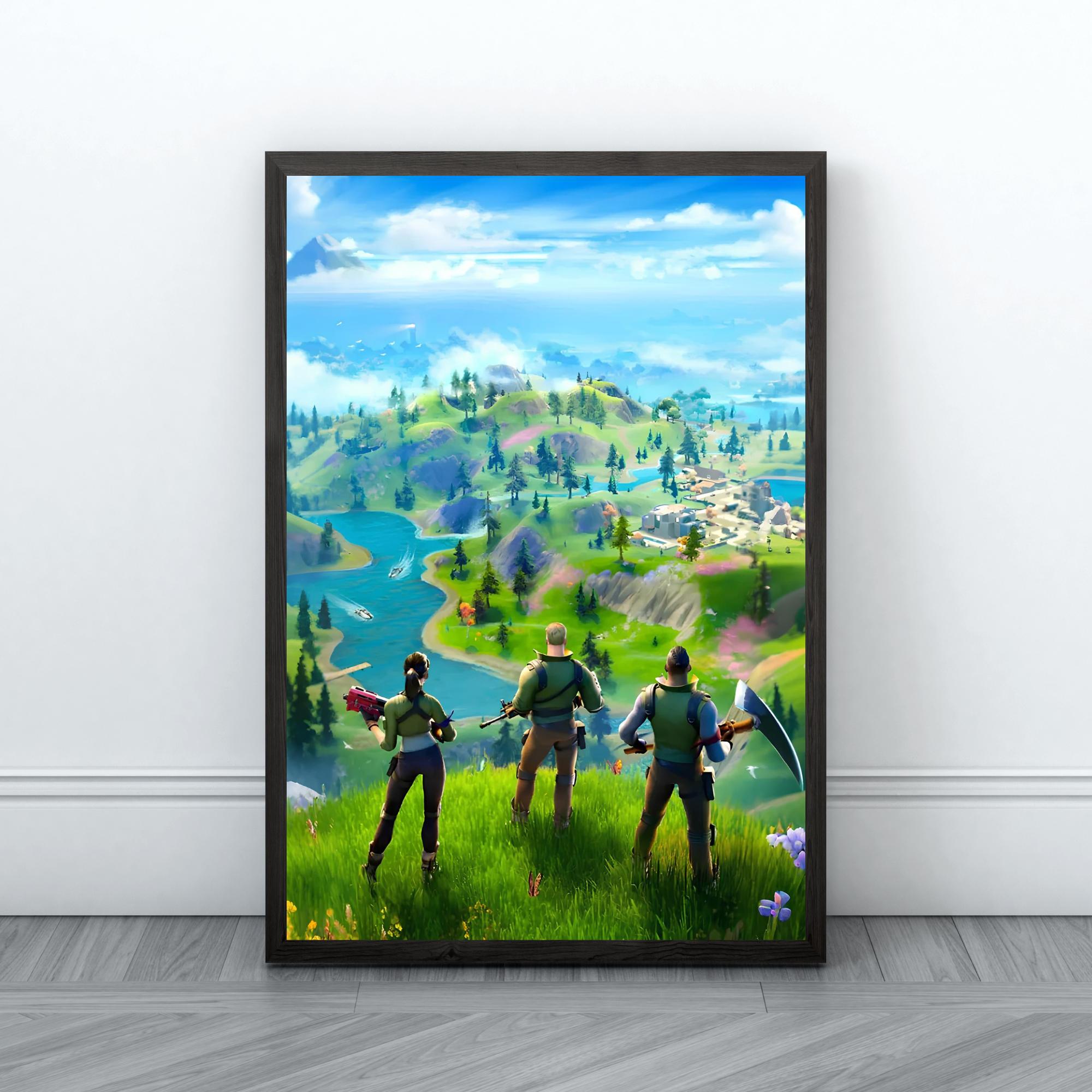 Battle Royale Victory Poster For Gift For Son For Friend Battle Royale Boy Room Decor Battle Royale Teen Room Decor Birthday Gift