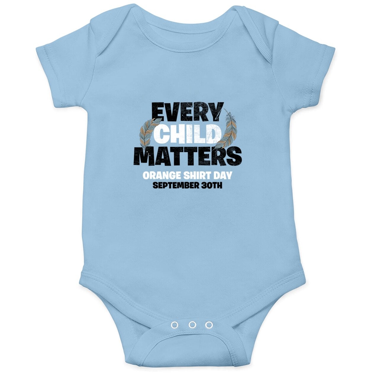 Every Child Matters Baby Bodysuit Wear Orange