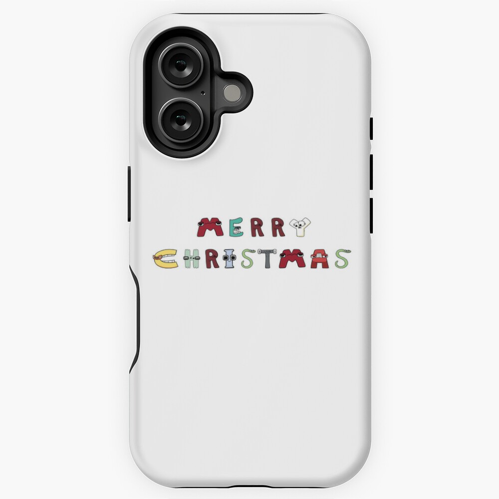 ALPHABET LORE MERRY CHRISTMAS iPhone Case