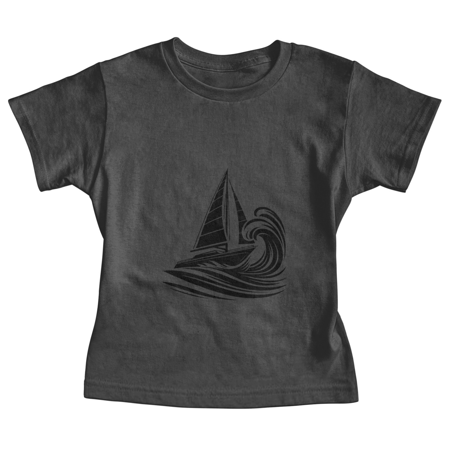Fast Sailing Boat In Swell Baby Tees