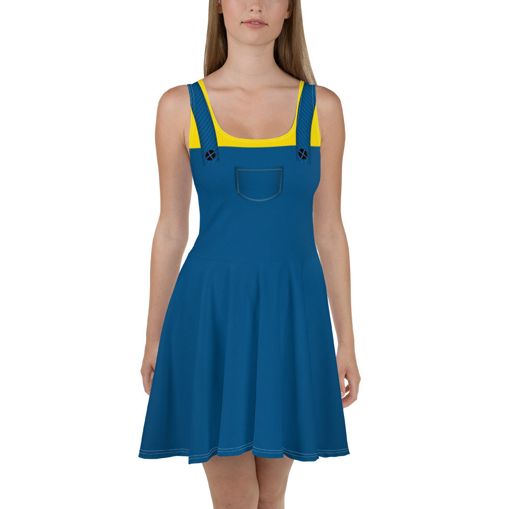 The Famous Underlings Running Costume Skater Dress