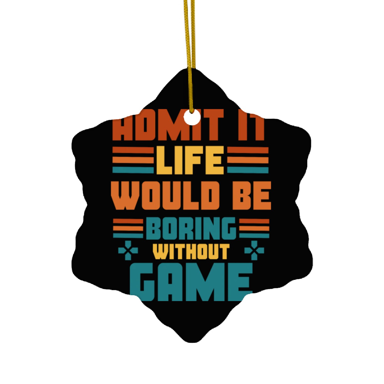 Video Game Ceramic Ornaments