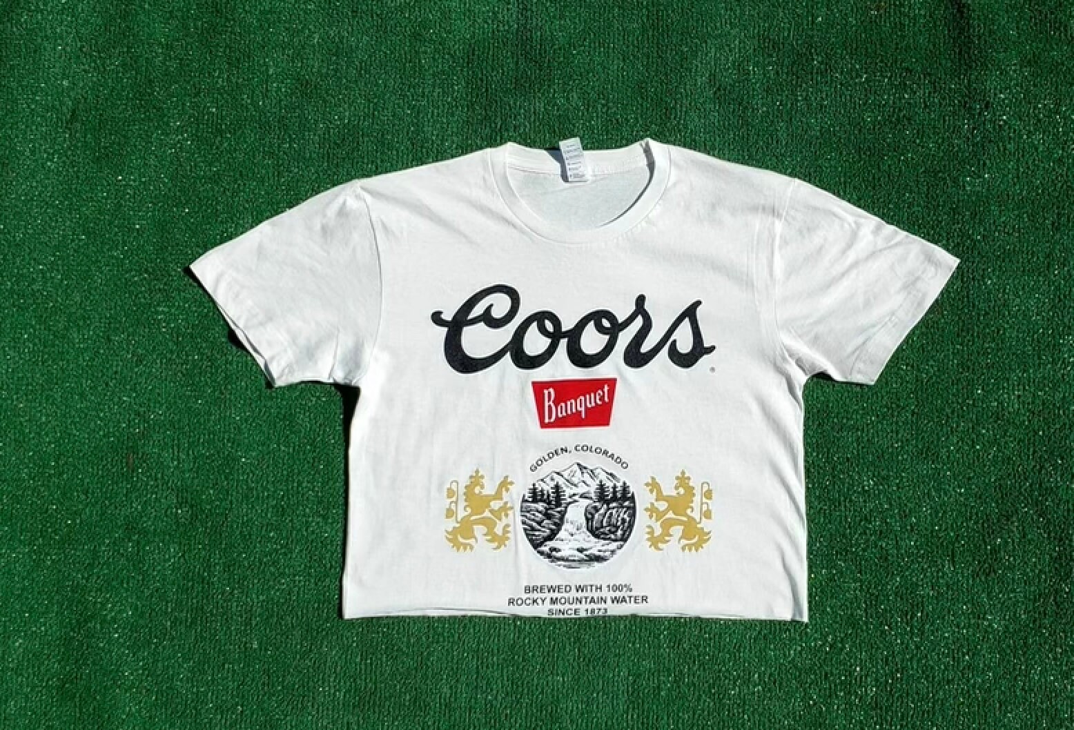 CCOORS Banquet Waterfall Crop Top