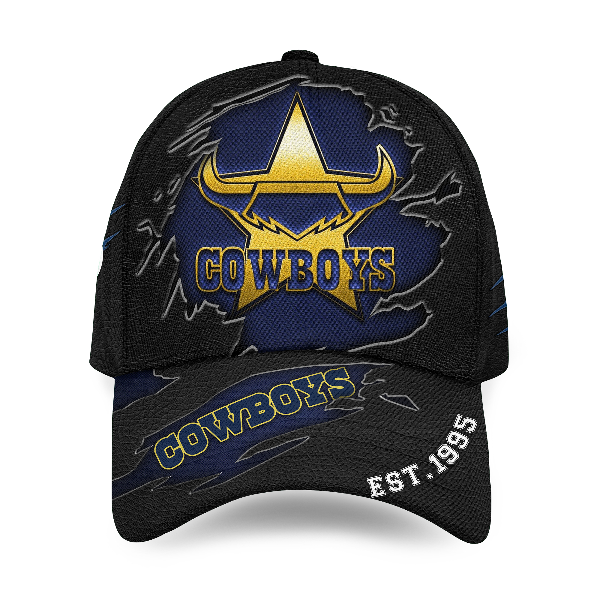 North Queensland Cowboys Classic Cap, North Queensland Cowboys Game Day Cap, North Queensland Cowboys Team Cap