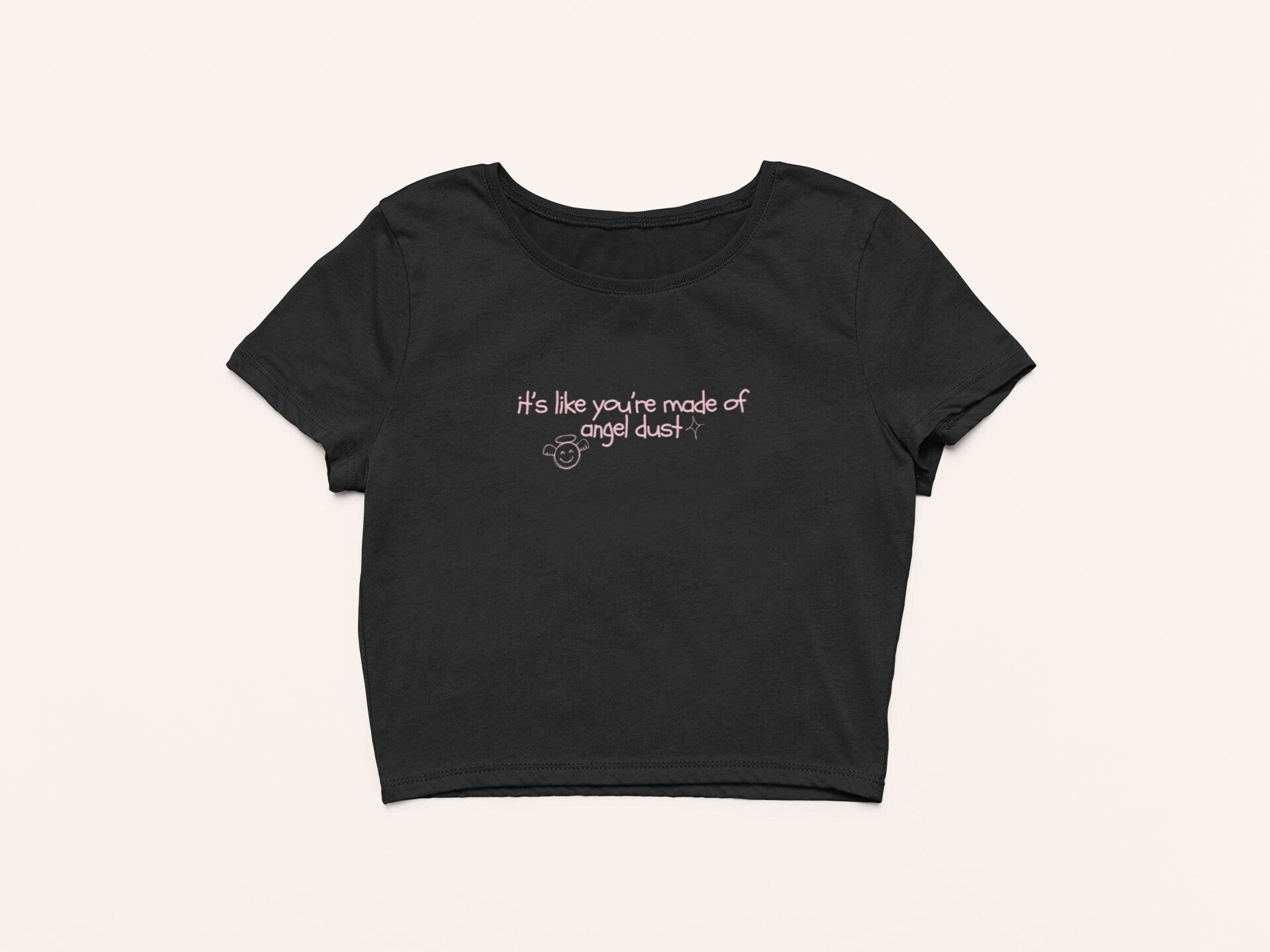 Lacy Crop Top Olivia "it's like you're made of angel dust"