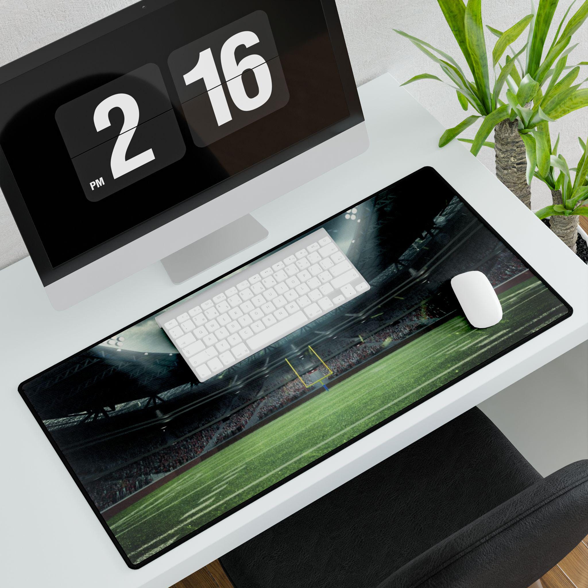 Football Field Desk Mat, Sports Card Break Pad