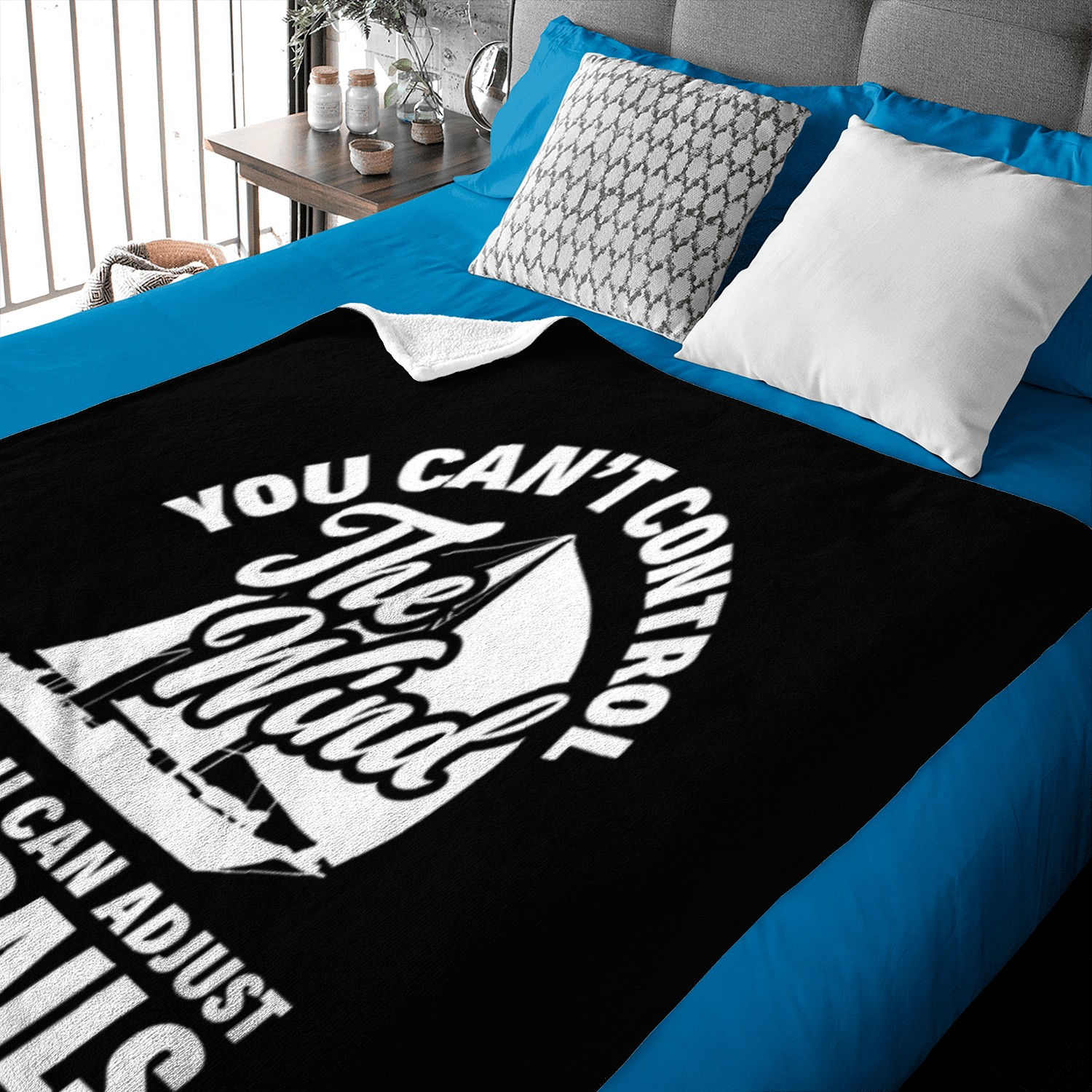 Sailor Sailing Hobby Wind Sail Baby Blankets