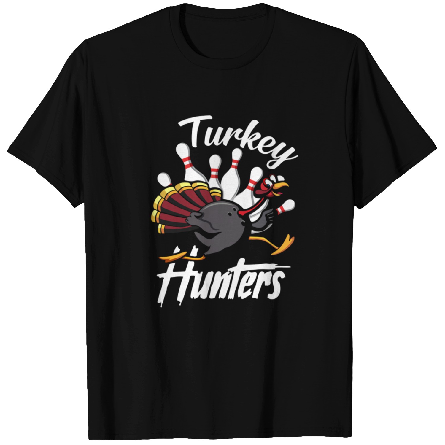 Turkey Hunters Bowling - Bowling - T-Shirt