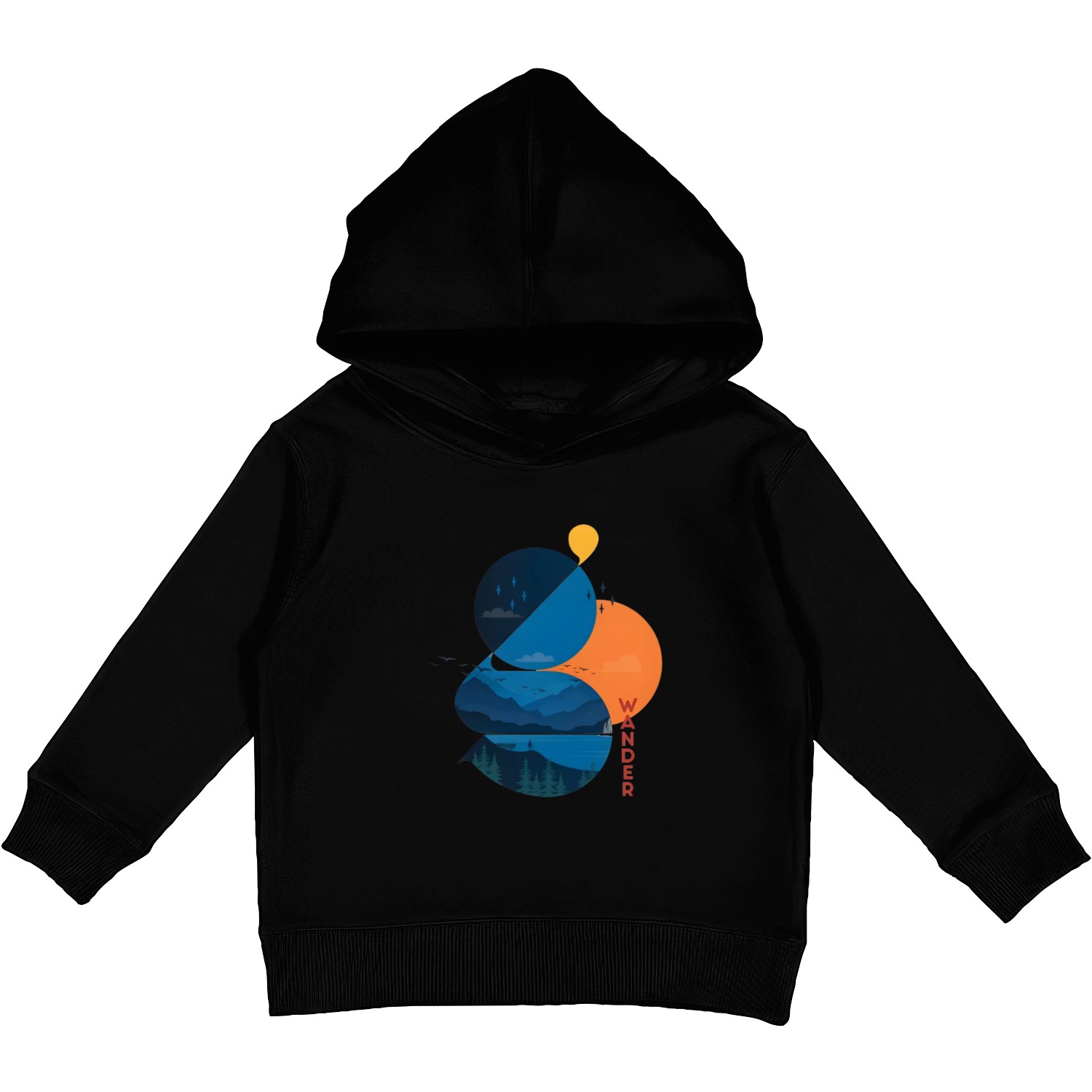 Let s Wander In Staying Wild Kids Pullover Hoodies