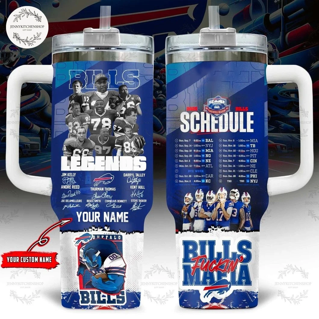 Bills Legends Limited Custom Tumbler