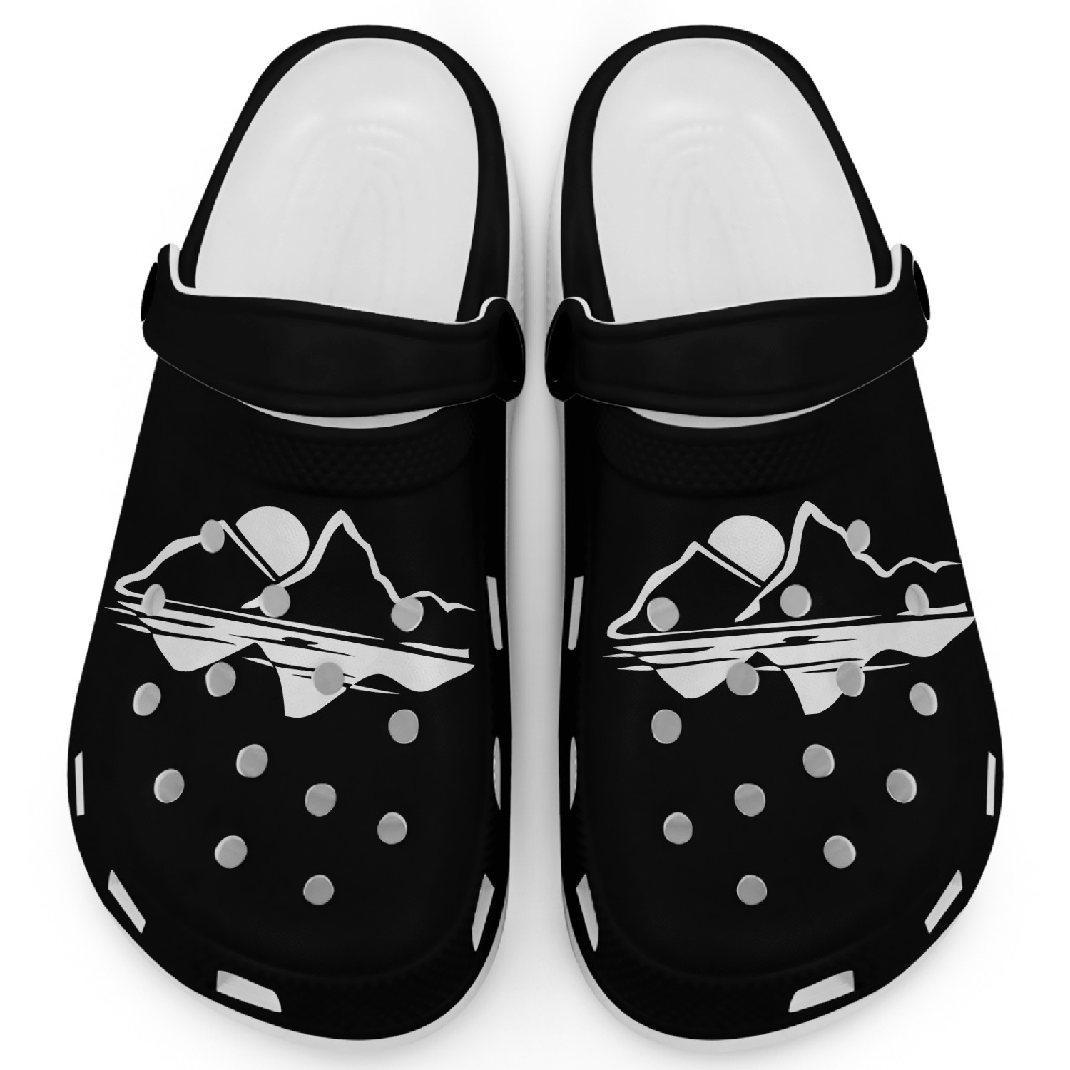 Delicate Landscape Clogs