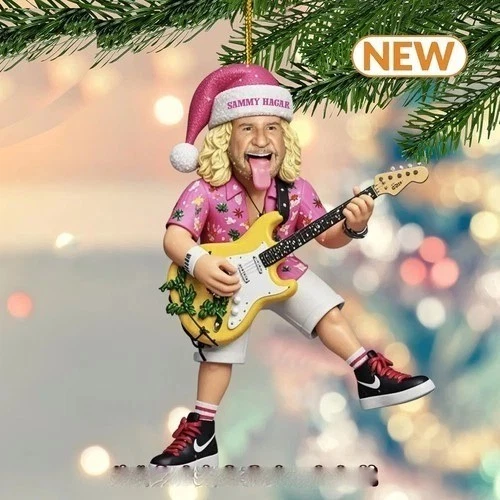 Sammy H Christmas Ornaments Flat For Xmas Gift For Fans