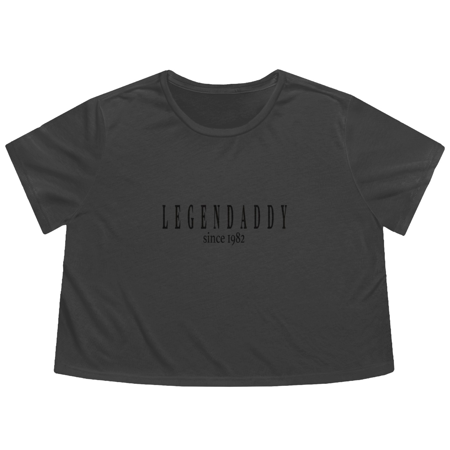 Legendaddy Since 1982 Legendaddy Flowy Cropped Tees