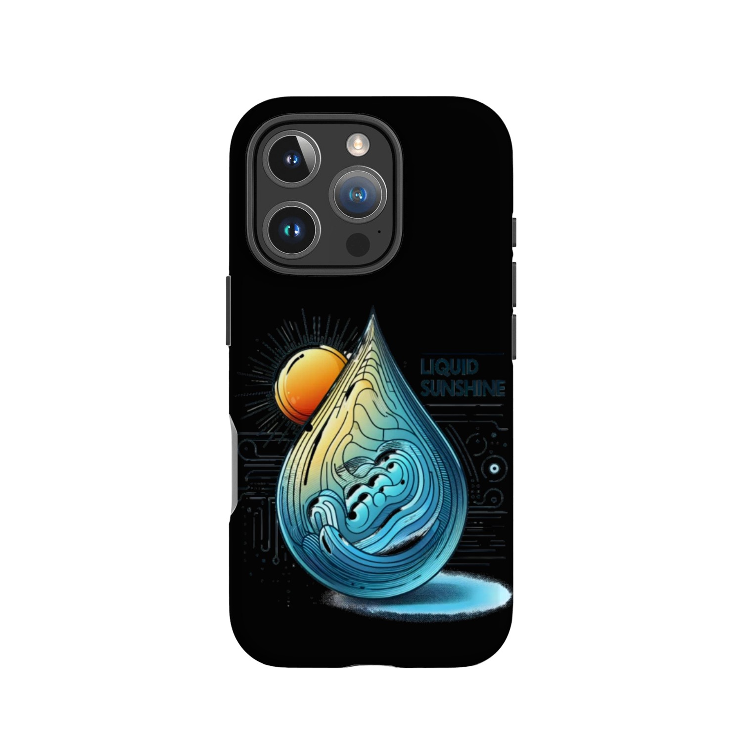 Raindrop: Liquid Sunshine IPhone Cases