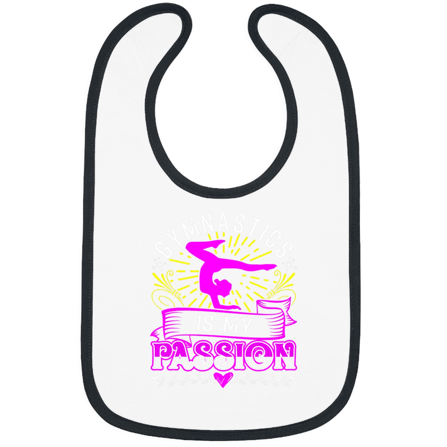 Gymnastics Is My Passion Bibs