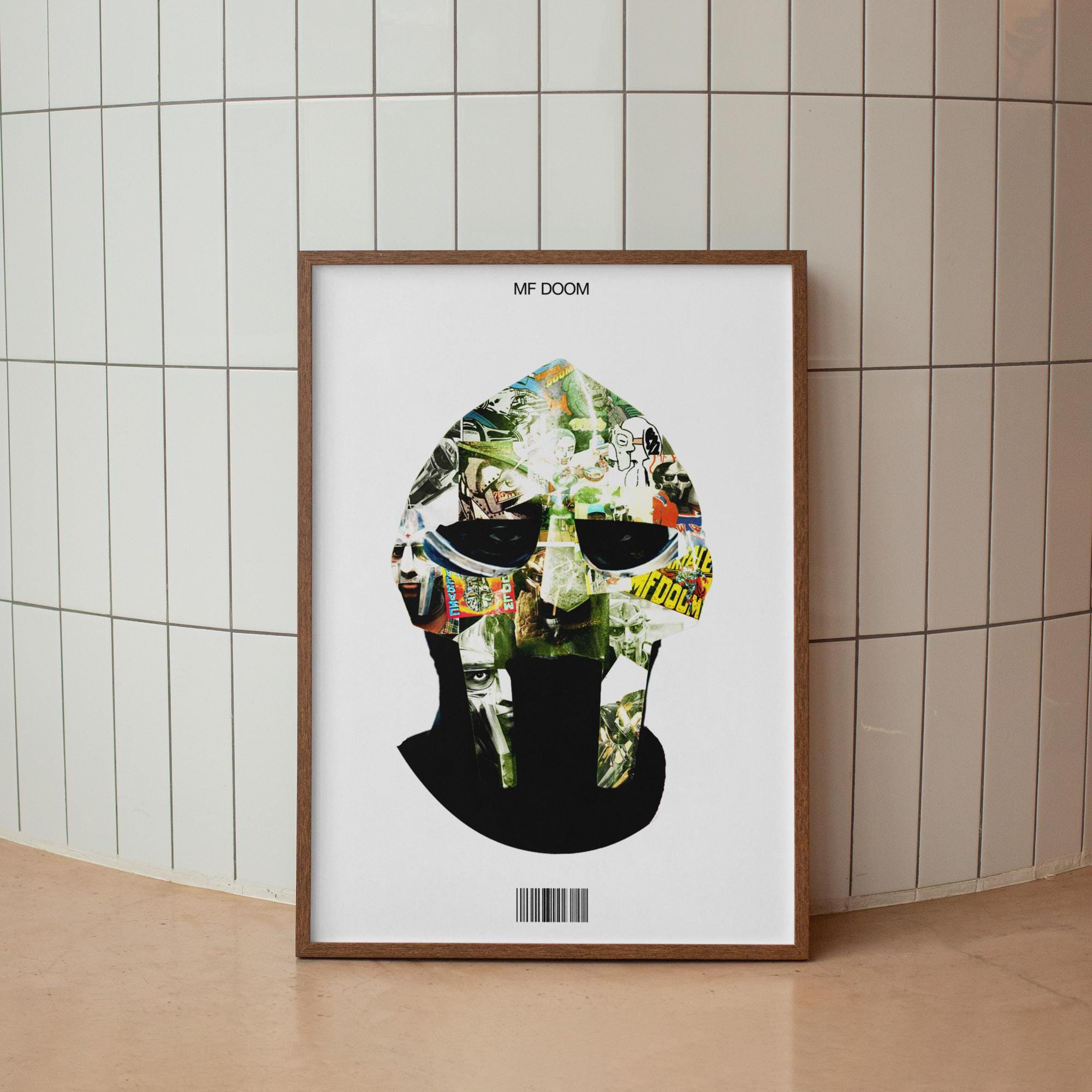 MF Dooom Music Poster, Rap Poster