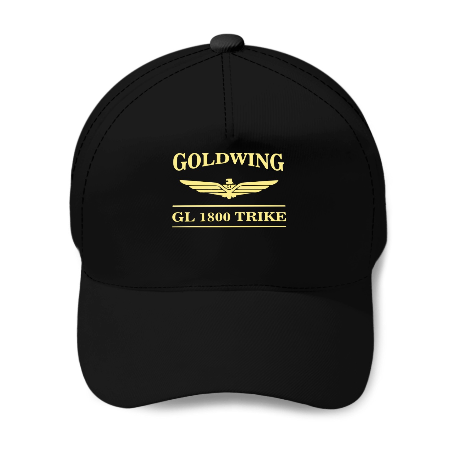 GOLDWING TRIKE BAR LOGO Baseball Caps SHORT OR Baseball Caps M