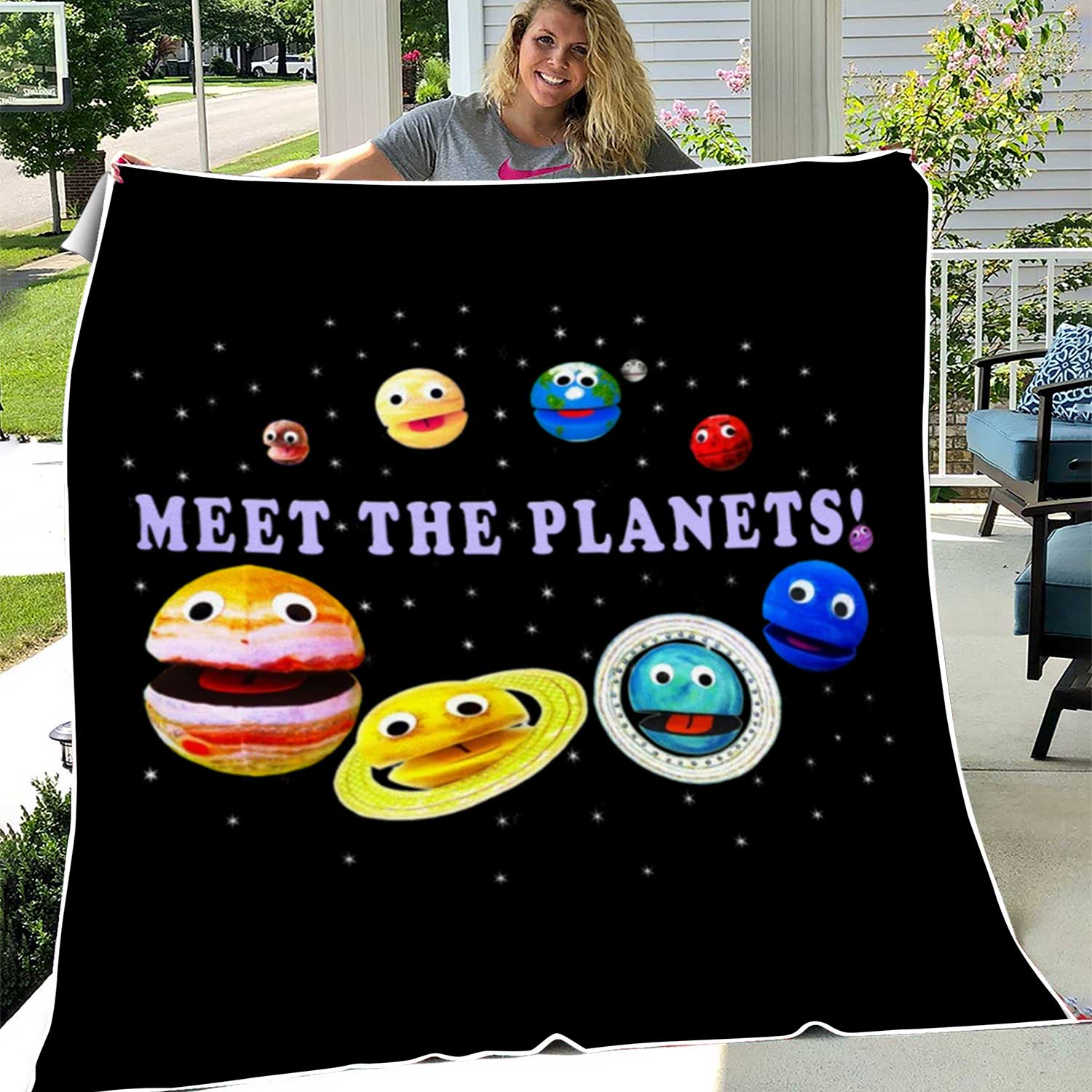 Meet the Planets - The Nirks® Fleece Blankets