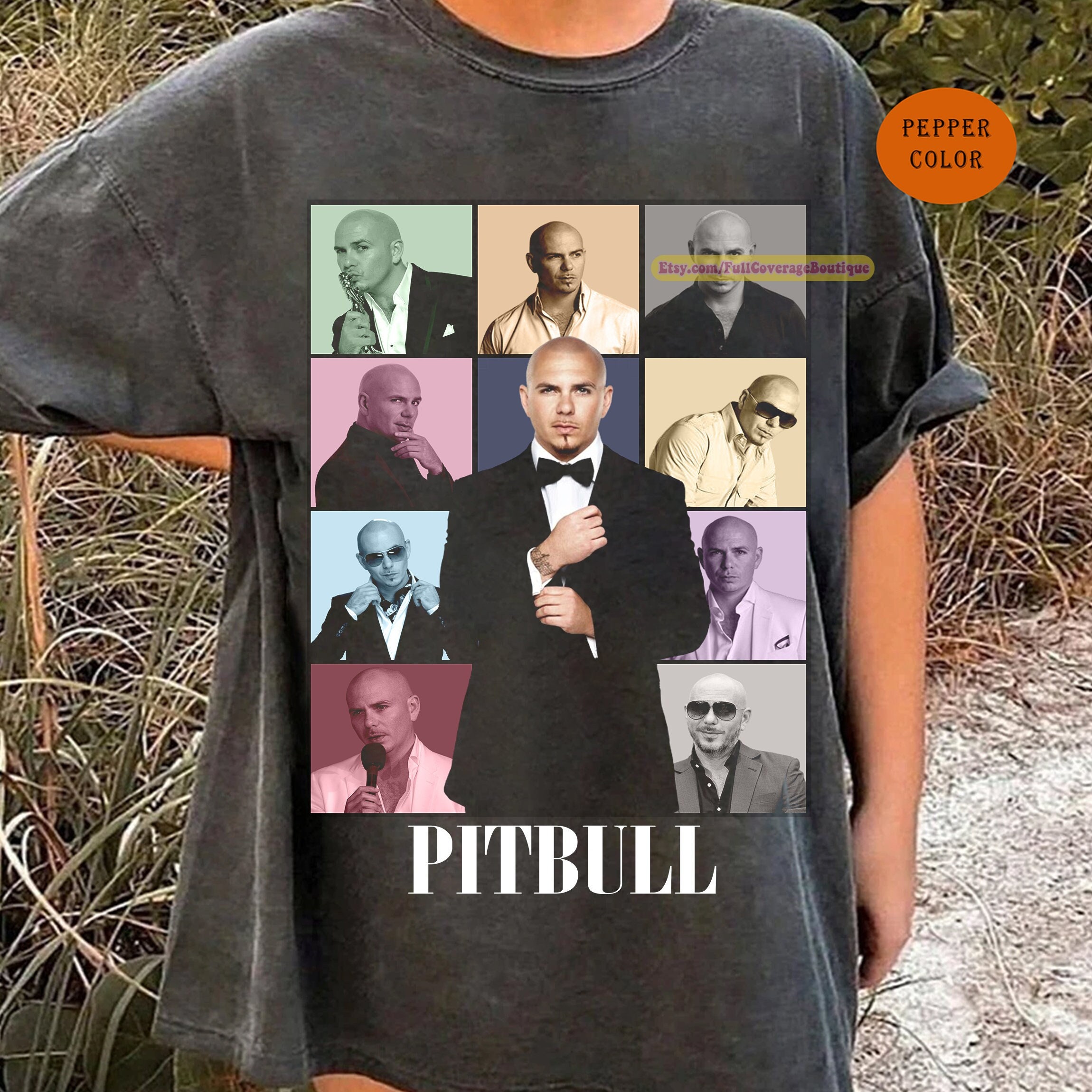 Pitbull Shirt, Vintage Pitbull Shirt, Vintage Eras Style Shirt, Pitbull Rap Hip Hop Shirt