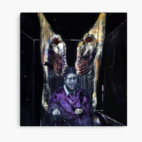 Figure with Meat by Francis Bacon Canvas