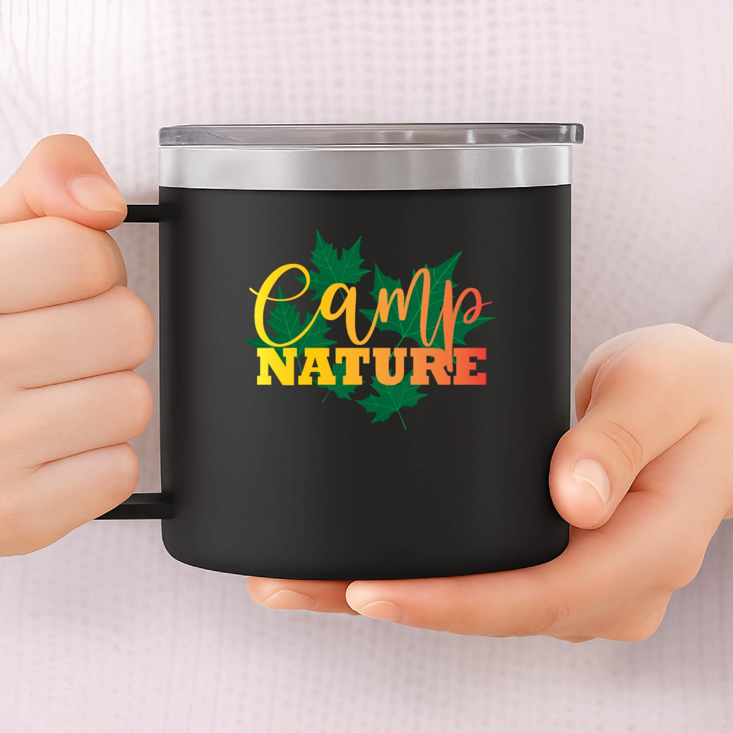 Camp Nature 14oz Stainless Steel Tumblers