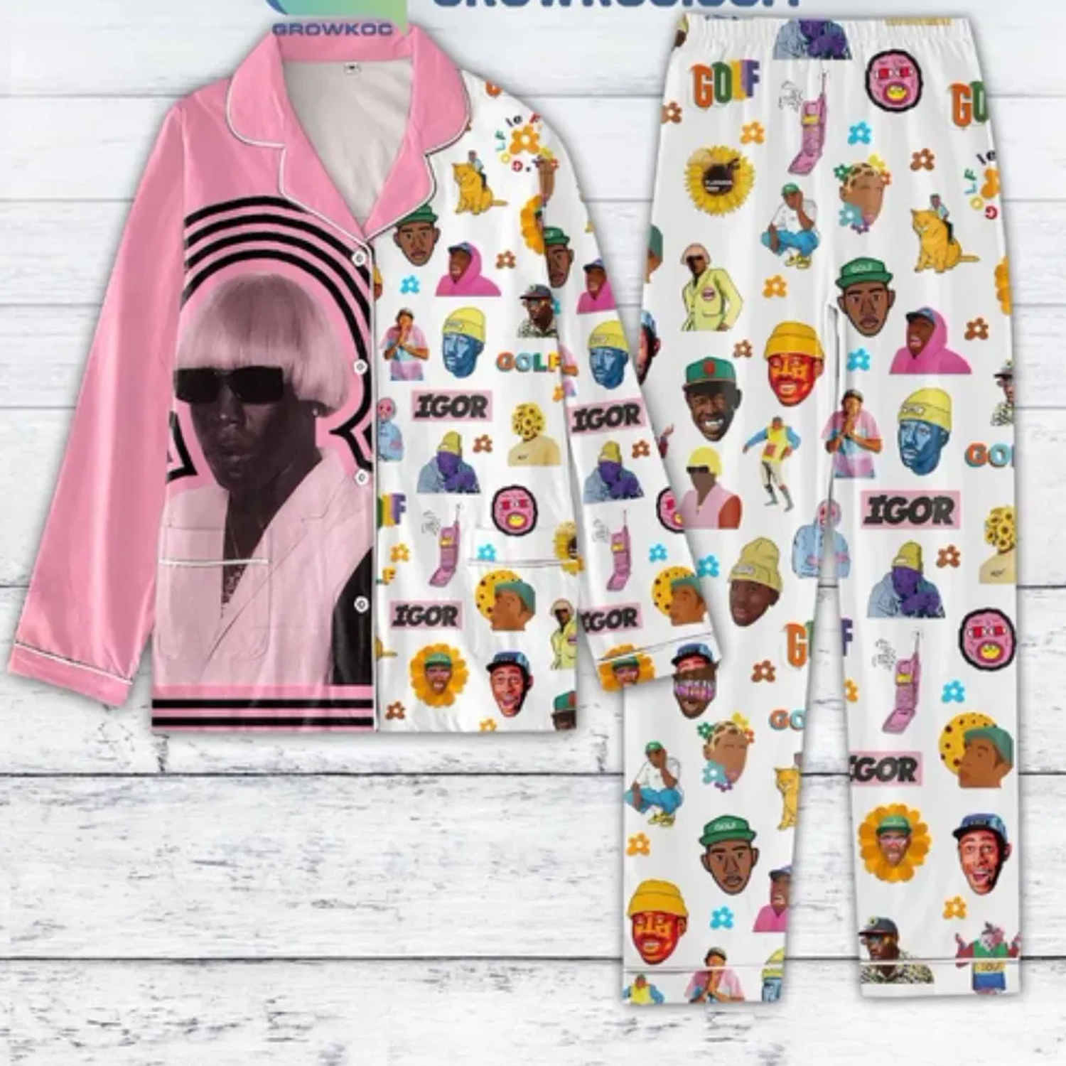 Tyler The Creator Igor Golf Pajamas Set