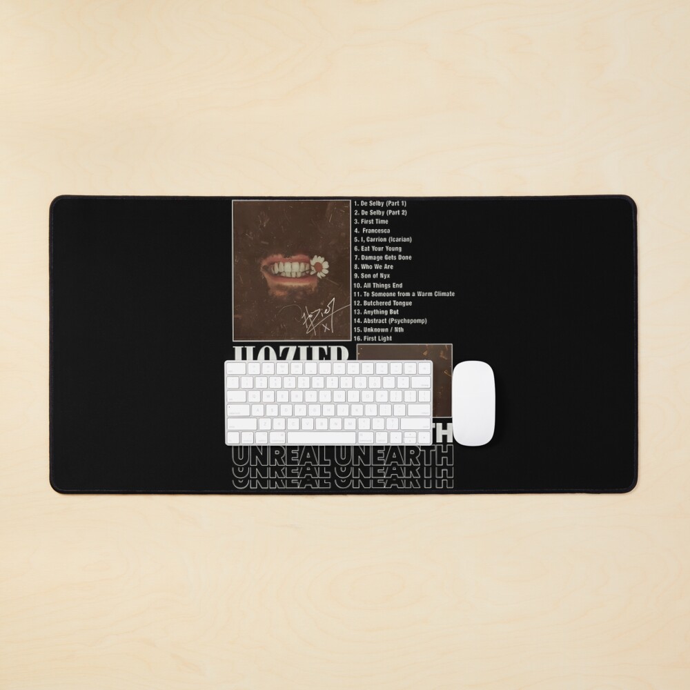 Unreal Unearth Hozier Music Desk Mats, Accessories Gifts