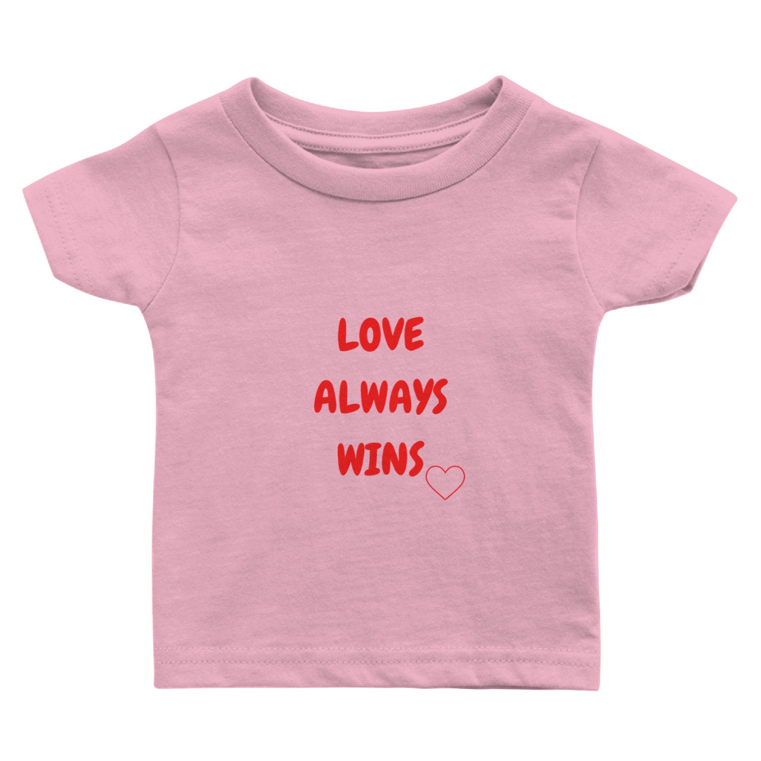 Love Always Wins Collection Baby T Shirts